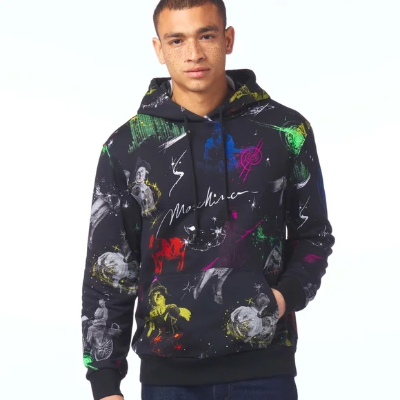 Moschino® x The Wizard of Oz™ All Over Print HoodieLarge